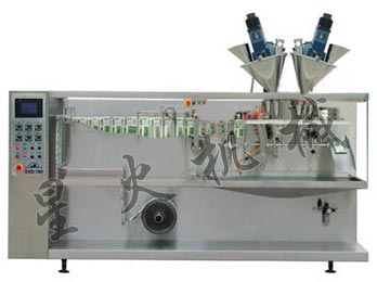 DXD-180/DXD-180B全自动智能化水平式袋装粉剂灌装机
